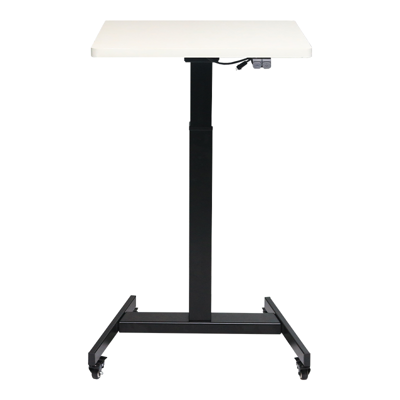 Elektrisch höhenverstellbarer Schreibtisch mit einem Bein, 2-Stufen-Säule, 1 Motor