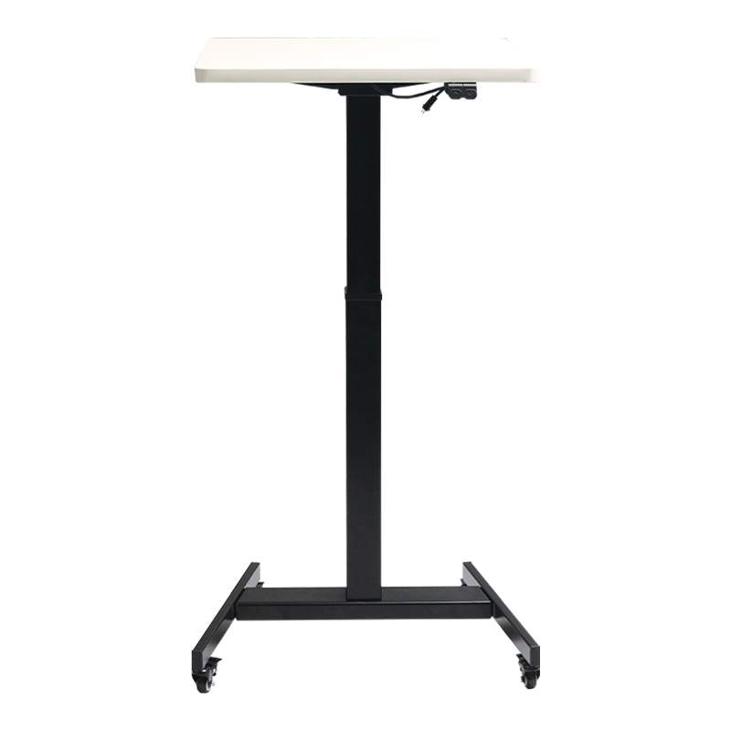 Elektrisch höhenverstellbarer Schreibtisch mit einem Bein, 2-Stufen-Säule, 1 Motor