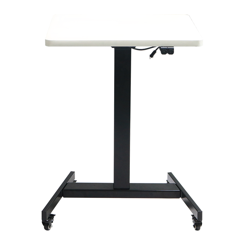 Elektrisch höhenverstellbarer Schreibtisch mit einem Bein, 2-Stufen-Säule, 1 Motor