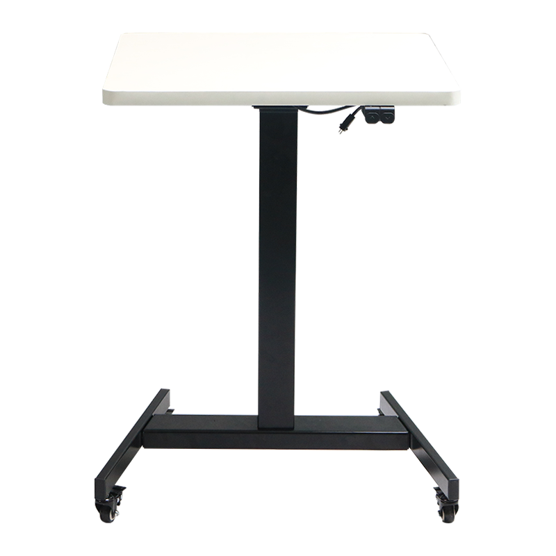 Elektrisch höhenverstellbarer Schreibtisch mit einem Bein, 2-Stufen-Säule, 1 Motor