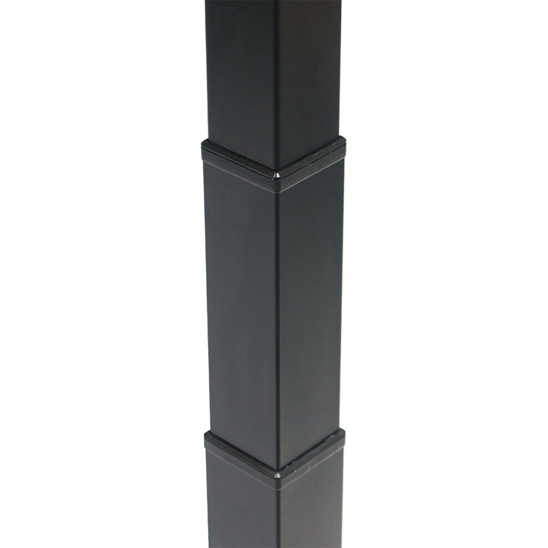 Elektrisch höhenverstellbarer Schreibtisch mit einem Bein, 2-Stufen-Säule, 1 Motor