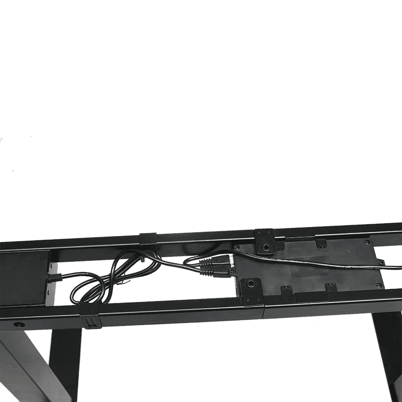FY-822 Doppelmotor, Zwei-Stufen-Beine, elektrisch höhenverstellbarer Schreibtisch mit zwei Beinen