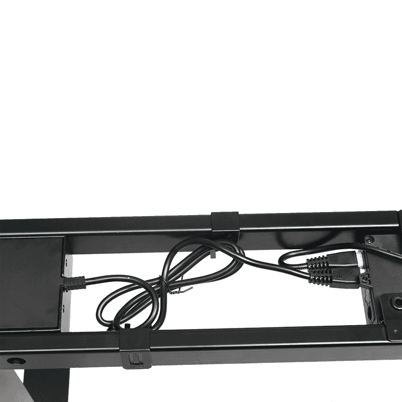 FY-822 Doppelmotor, Zwei-Stufen-Beine, elektrisch höhenverstellbarer Schreibtisch mit zwei Beinen