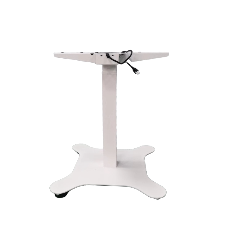 Elektrisch höhenverstellbarer Schreibtisch mit einem Bein, 3-Stufen-Säule, 1 Motor, kundenspezifische Version